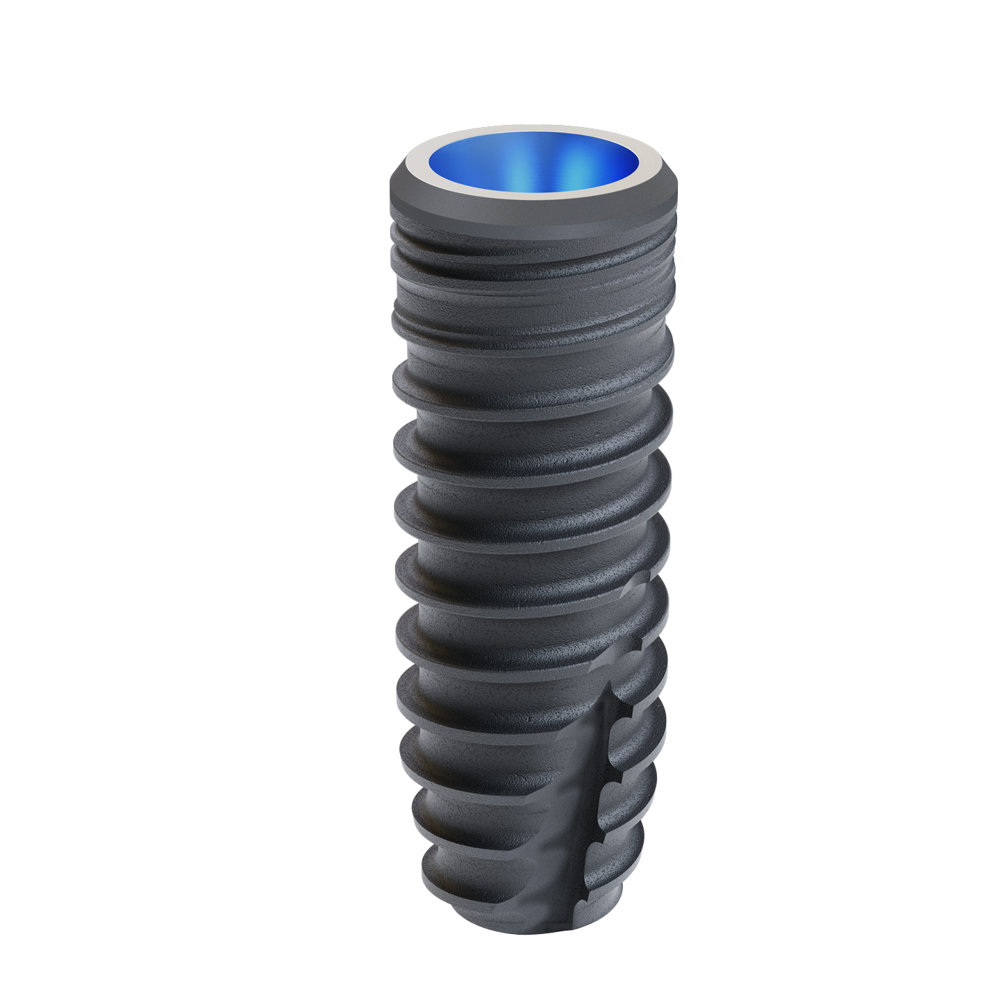 BioniQ dental implant, precision-engineered titanium body