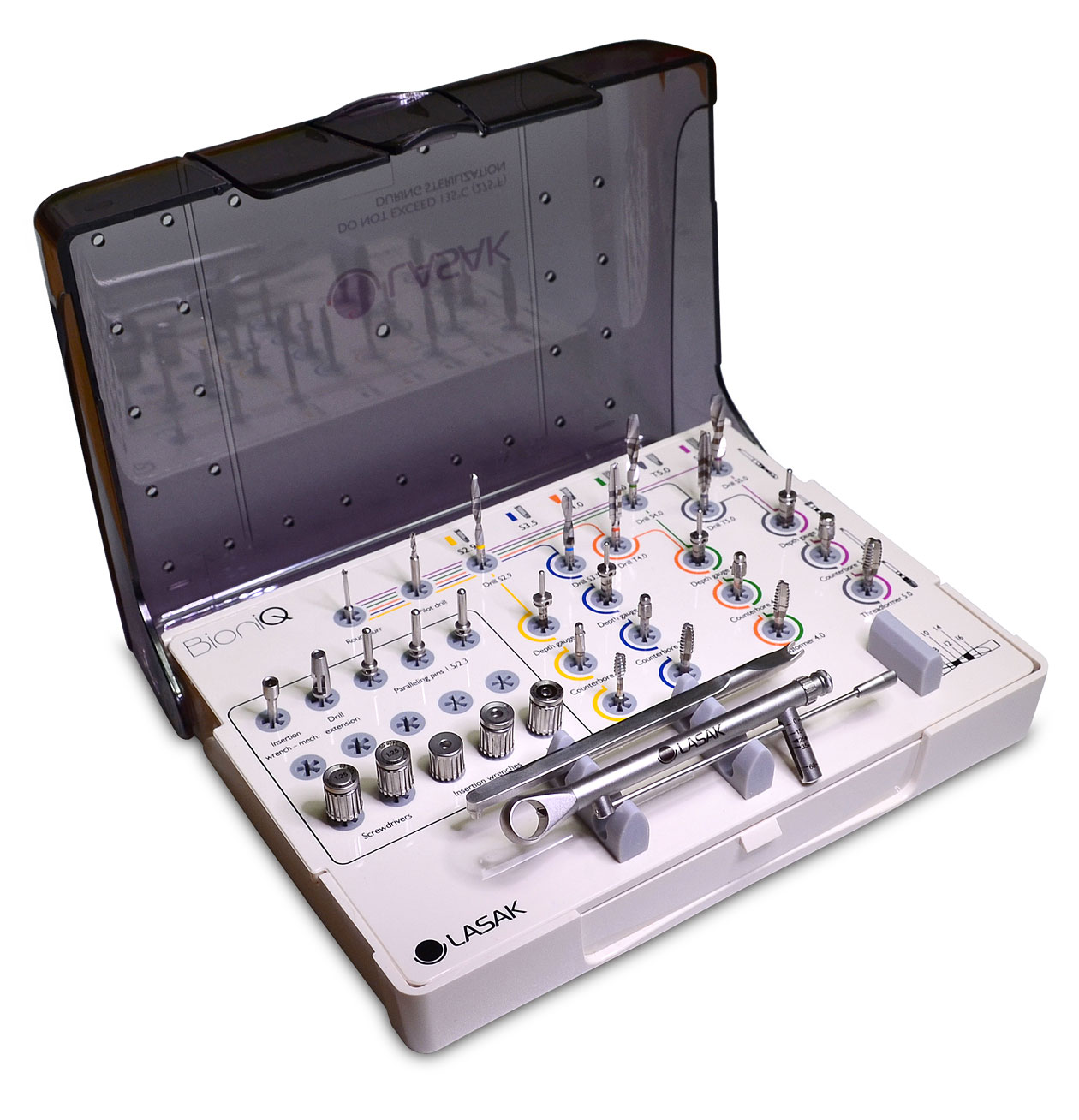 BioniQ standardized surgical instrument cassette